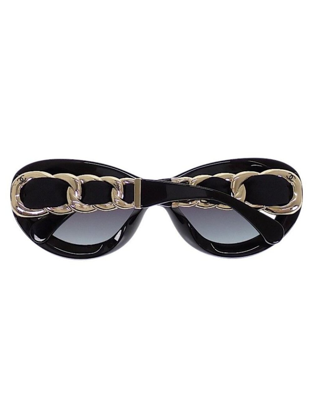 Chanel Oval Eyewear Black - Picture 3 of 15
